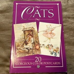 Cats Gorgeous Color Postcards by Seafarer Books 20 count. Like New.